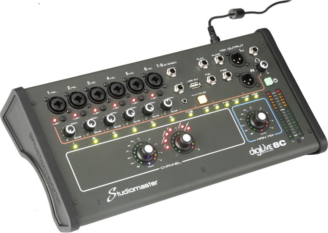 Studiomaster DIGILIVE 8C (Retoure)