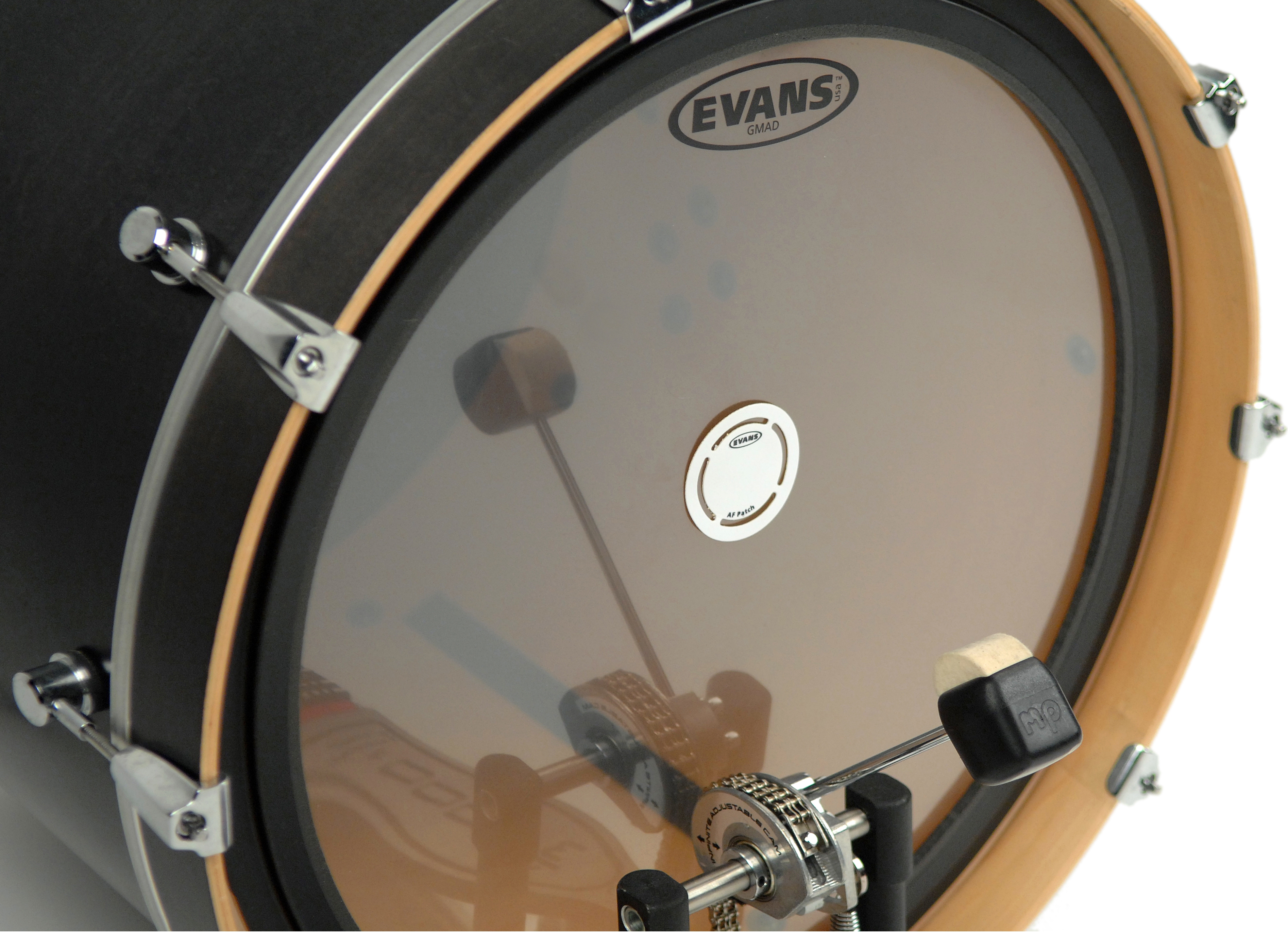 Evans EQPAF1 AF Bass Drum Patch