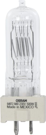 OSRAM 64672 M40 230V/500W GY-9,5 2000h