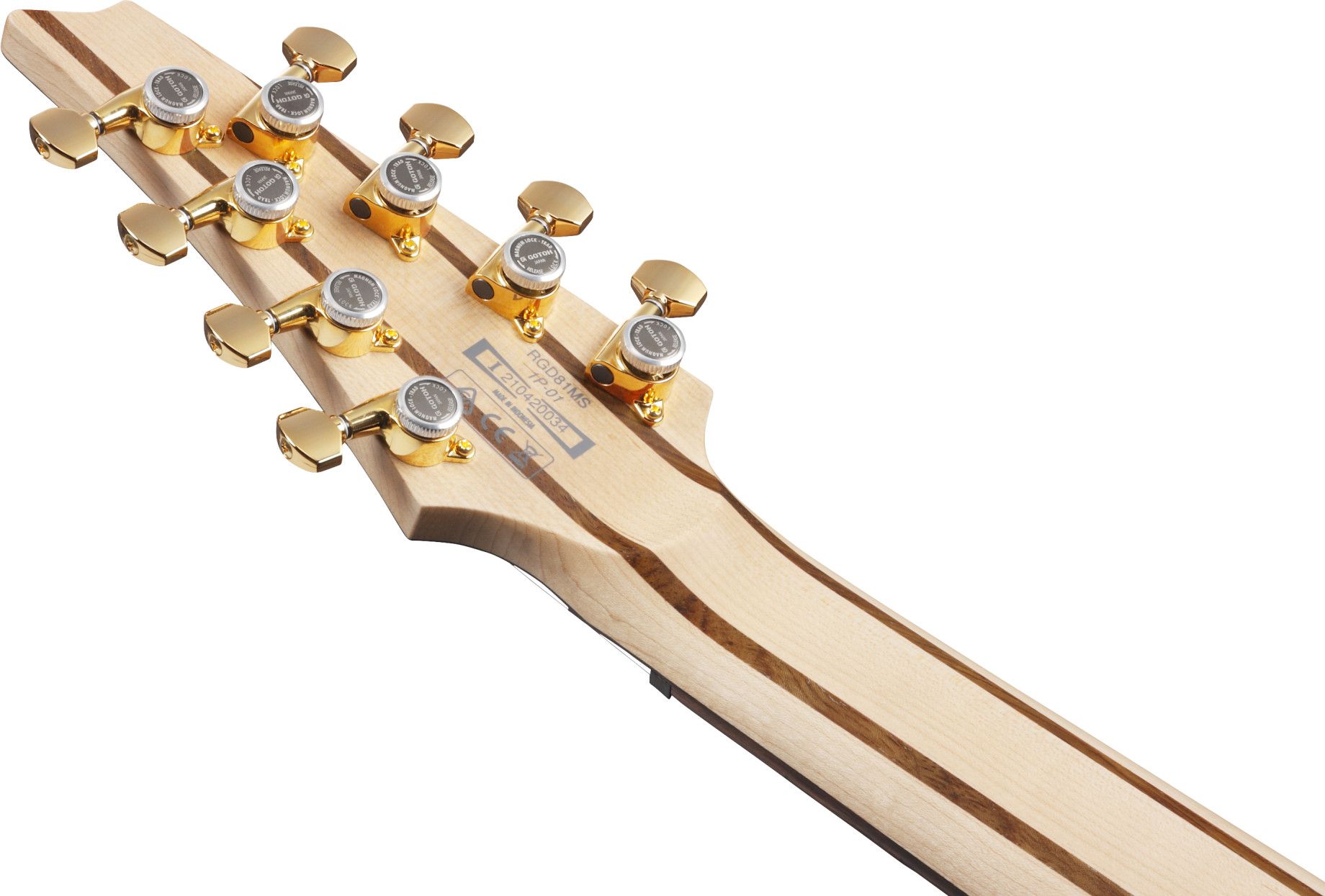 Ibanez RGDMS8-CSM 8-Str Classic Silver Metallic (B-Ware) – Bild 9