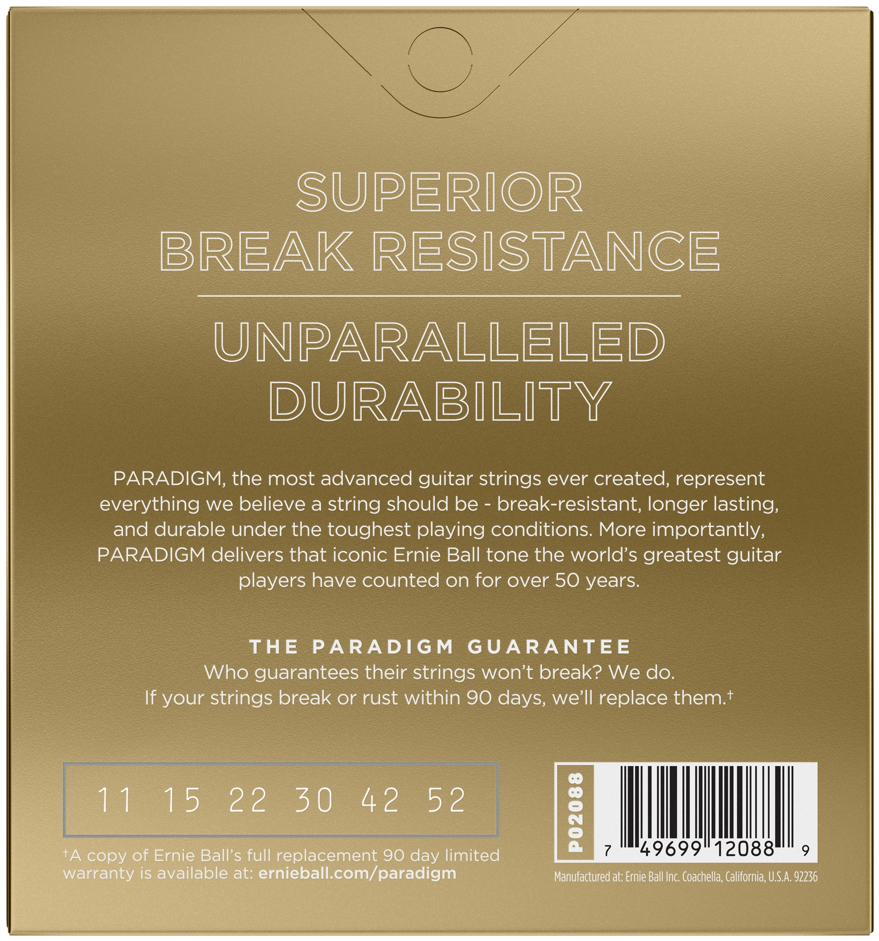 Ernie Ball Paradigm Bronze Light 011-052 – Bild 2