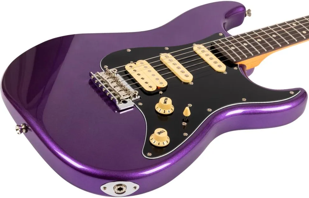 Jet Guitars JS-400 PLM R Purple – Bild 4