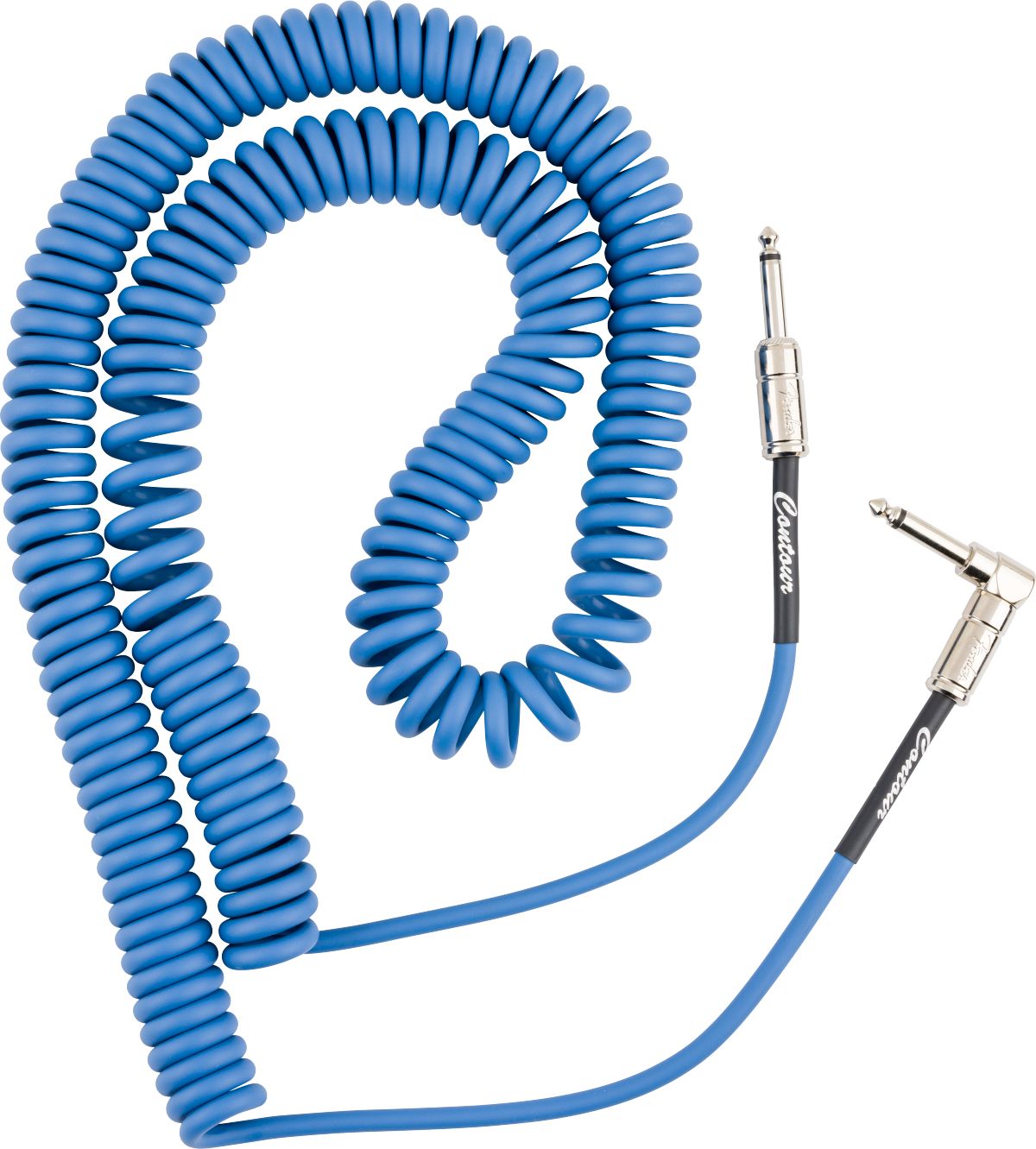 Fender Kabel Spiral 9m Lake Placid Blue – Bild 2