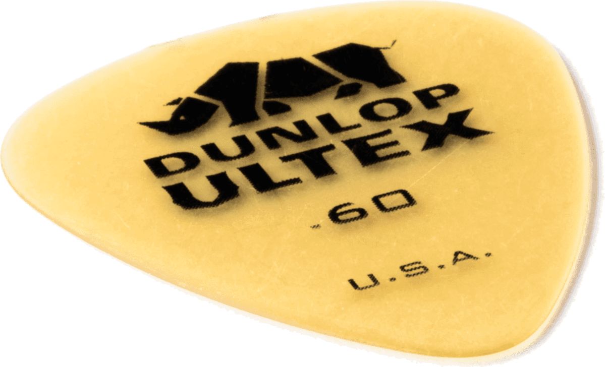 Dunlop Ultex Standard Plektren 0,60mm gelb 421P60 6er Pack – Bild 4