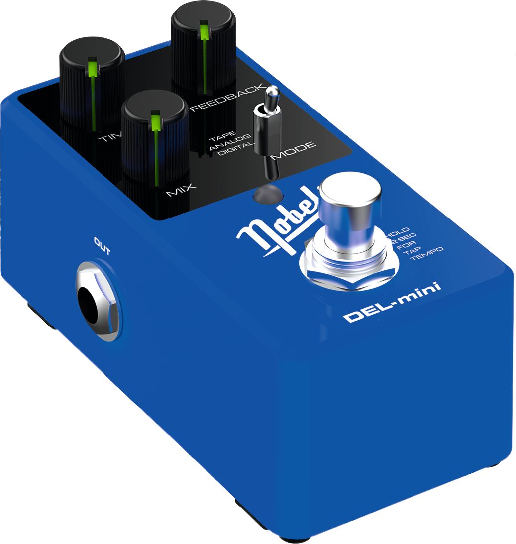 Nobels DEL-mini delay pedal