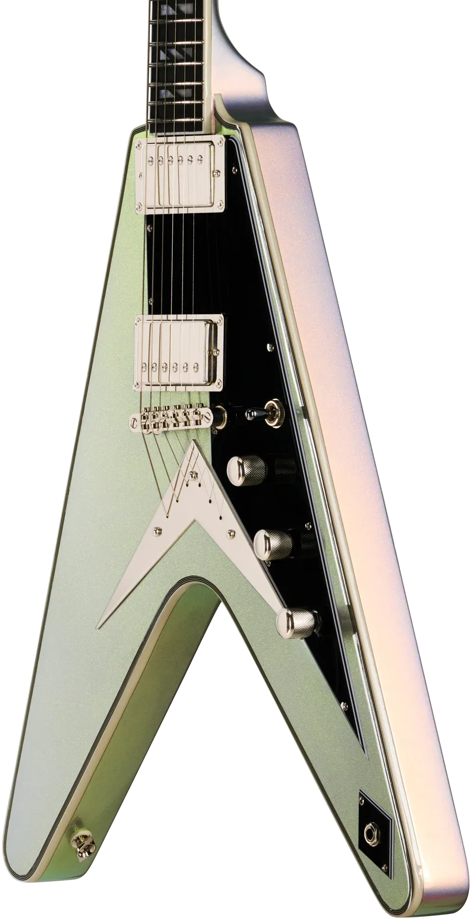 Epiphone Flying V Custom Futura Quicksilver Shift – Bild 4