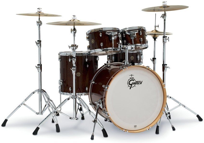 Gretsch GR804.072 Catalina Maple Shell Pack - Walnut Glaze (10"/12"/16"/22"/14"x6")
