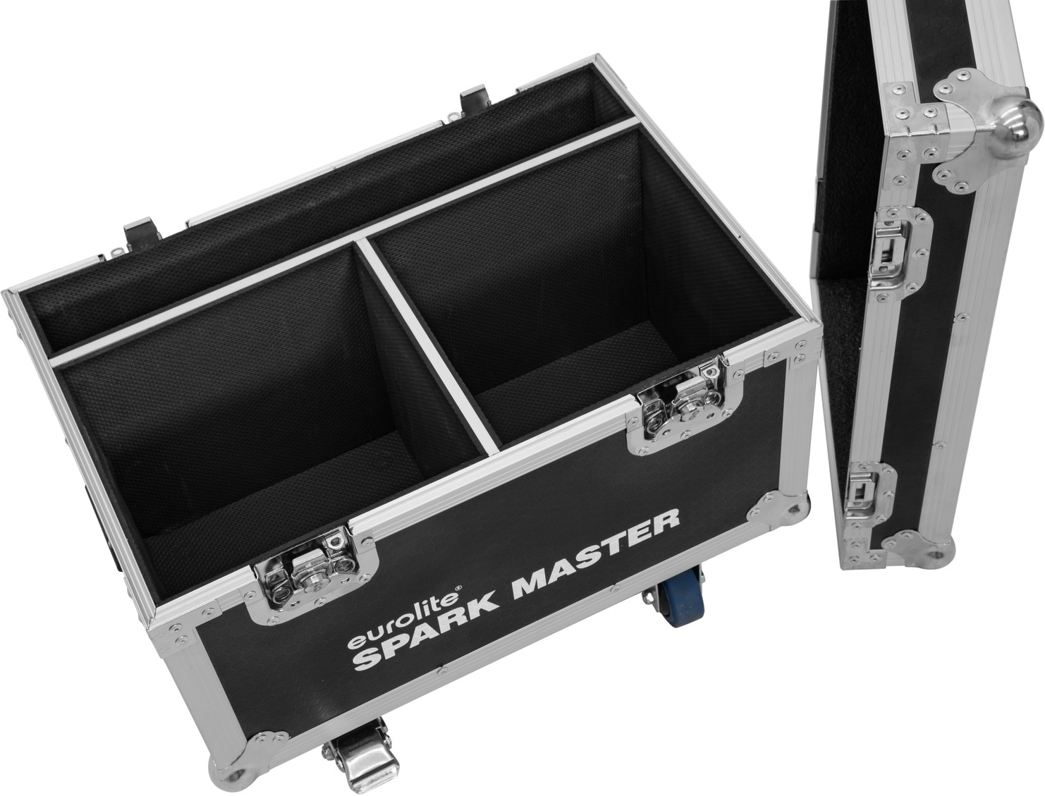 ROADINGER Flightcase 2x Spark Master mit Rollen – Bild 4