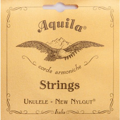 Aquila Ukulele New Nylgut Baritone Low-D  (2 wound strings - D&G)