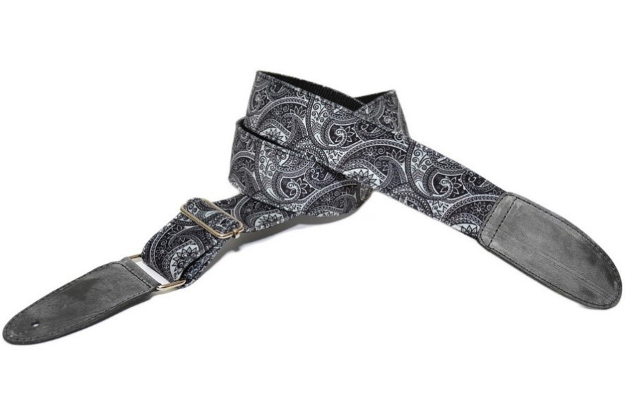 Bourbon Strap Guitar Velvet Grey