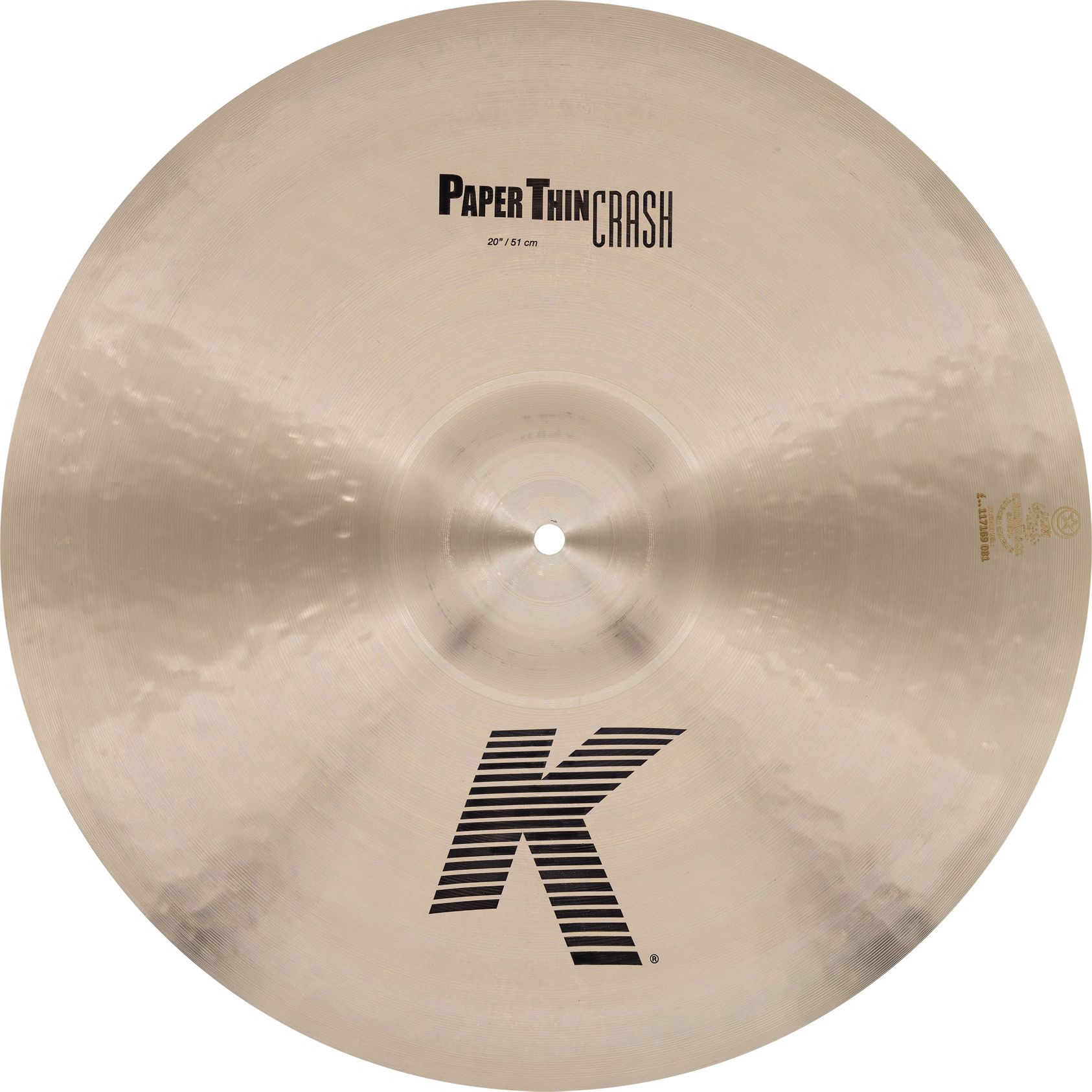 Zildjian ZIK2820 K-Series Paper Thin Crash 20"