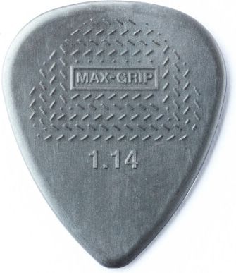 Dunlop Max-Grip Plektrum 1,14mm Dark Grey 449R114
