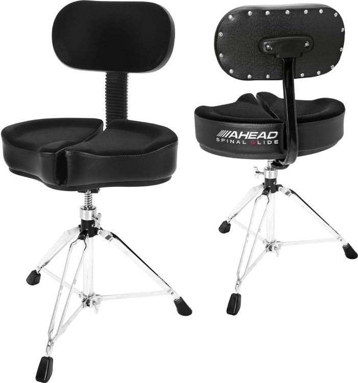 Ahead SPG-BBR3 Spinal Glide Drumhocker - Sattel inkl. Lehne