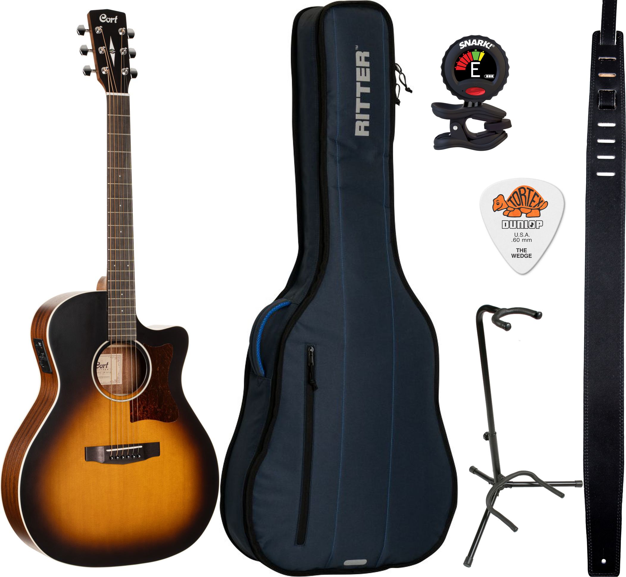 Cort GA1E Open Pore Sunburst Set