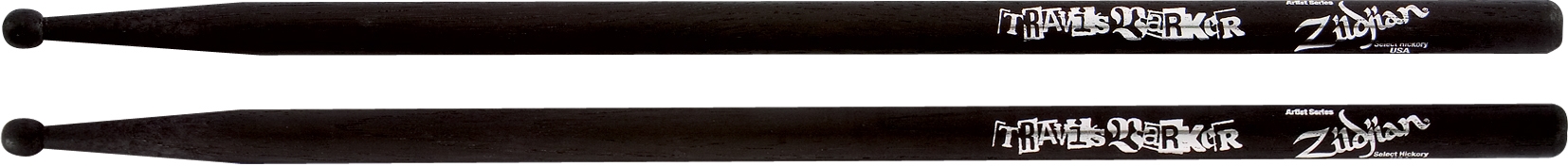 Zildjian ZITBB Drumsticks Travis Barker Black Zildjian ZITBB Drumsticks Travis Barker Black
