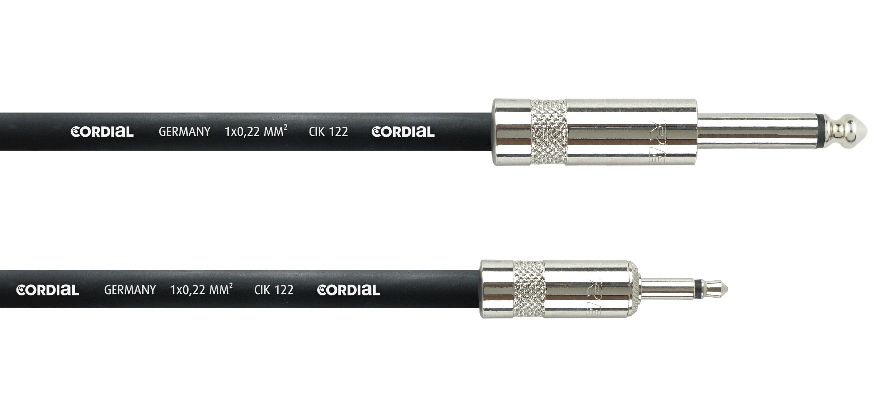 Cordial CPI 3 PZ 3m Klinke 3,5 mono / Klinke 6,3 mono