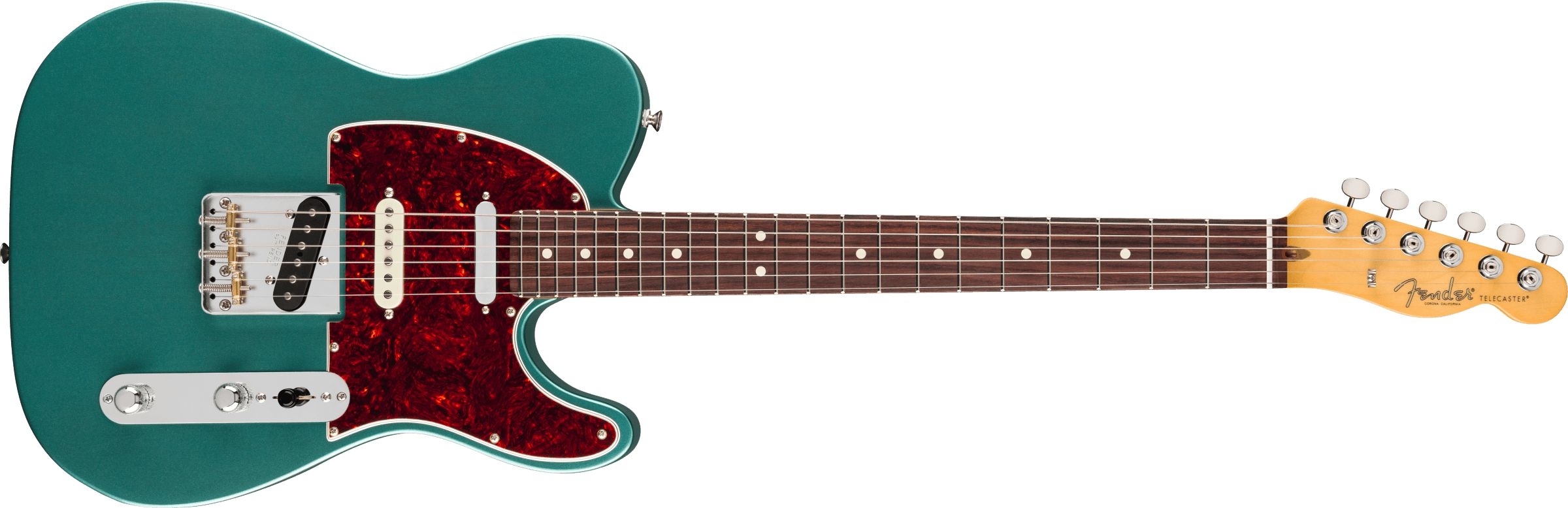 Fender American Professional Classic Telecaster SSS Faded Sherwood Green Metallic