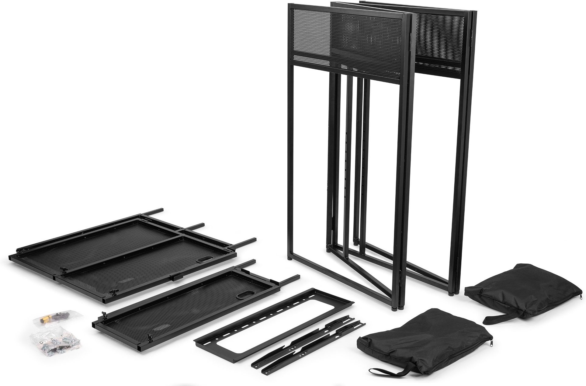 Vonyx DB6 Faltbarer DJ Tisch mit TV Halterung – Bild 7