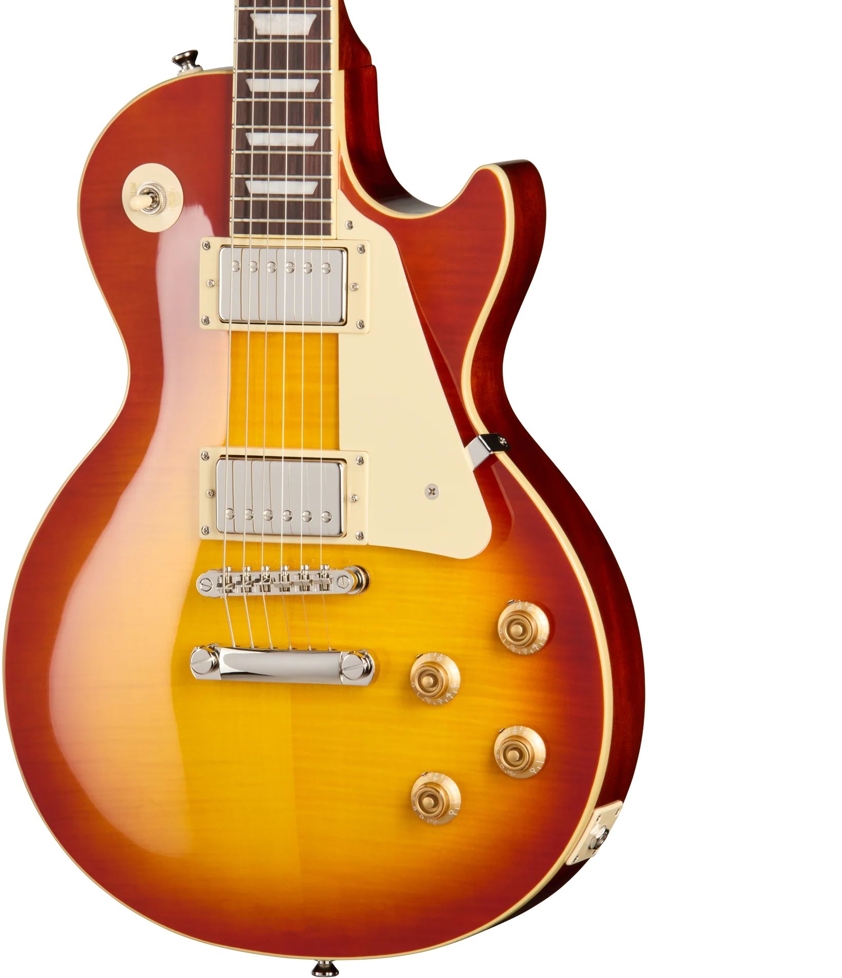 Epiphone Les Paul Standard 50s Figured Washed Cherry Sunburst – Bild 3