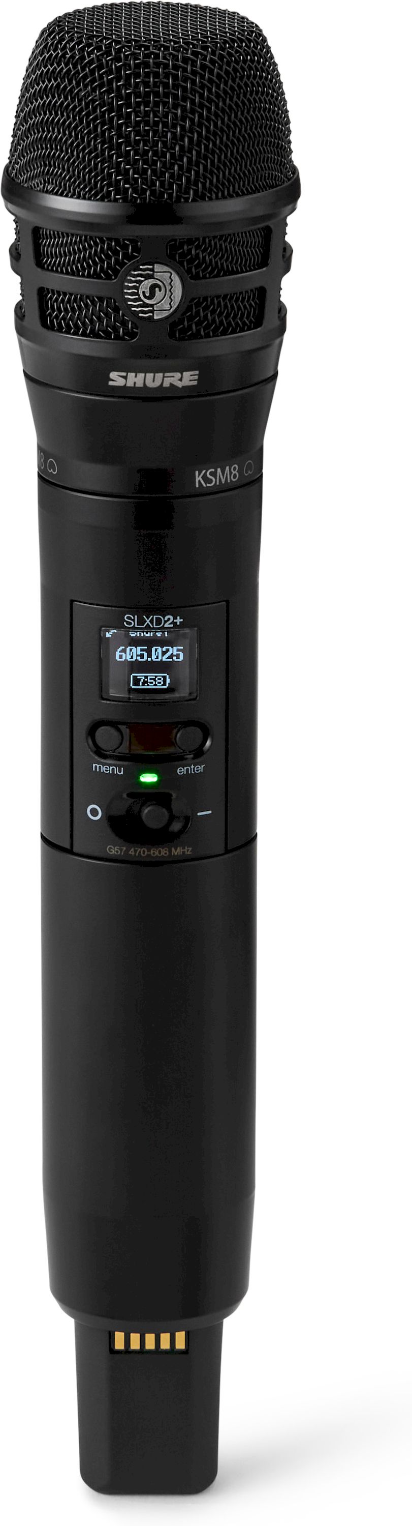 Shure SLXD2+ KSM8 Handsender, G65