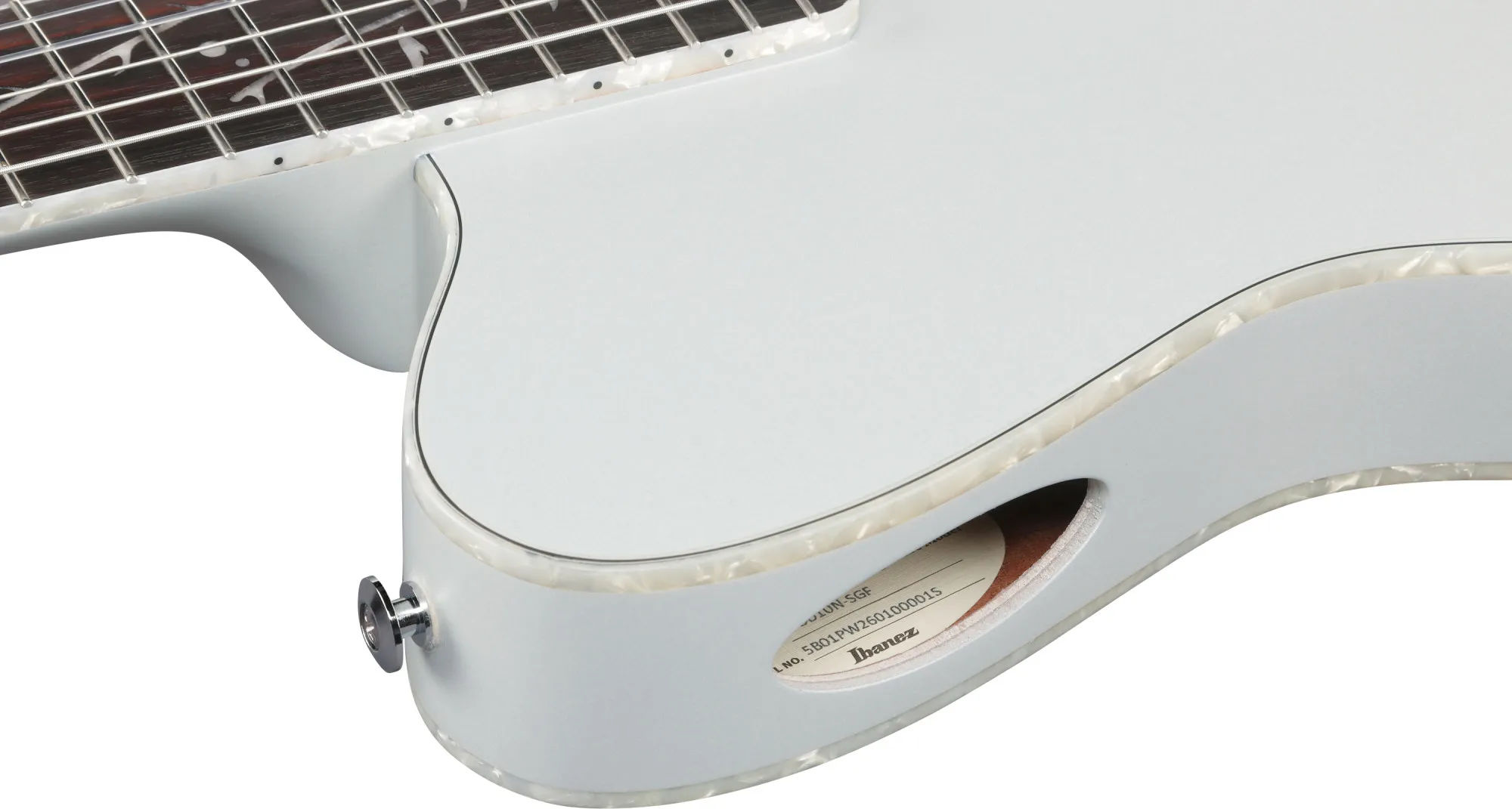 Ibanez TOD10N-SMF Tim Henson Signature Silver Metallic Flat – Bild 7