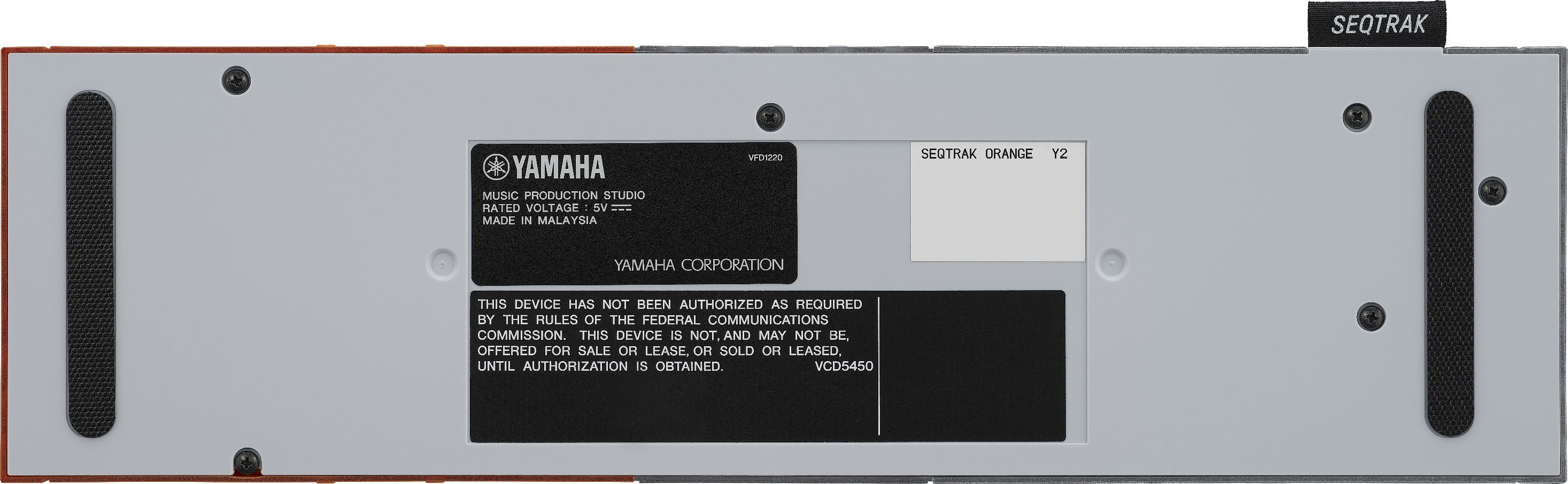 Yamaha SEQTRAK Orange Yamaha SEQTRAK Orange