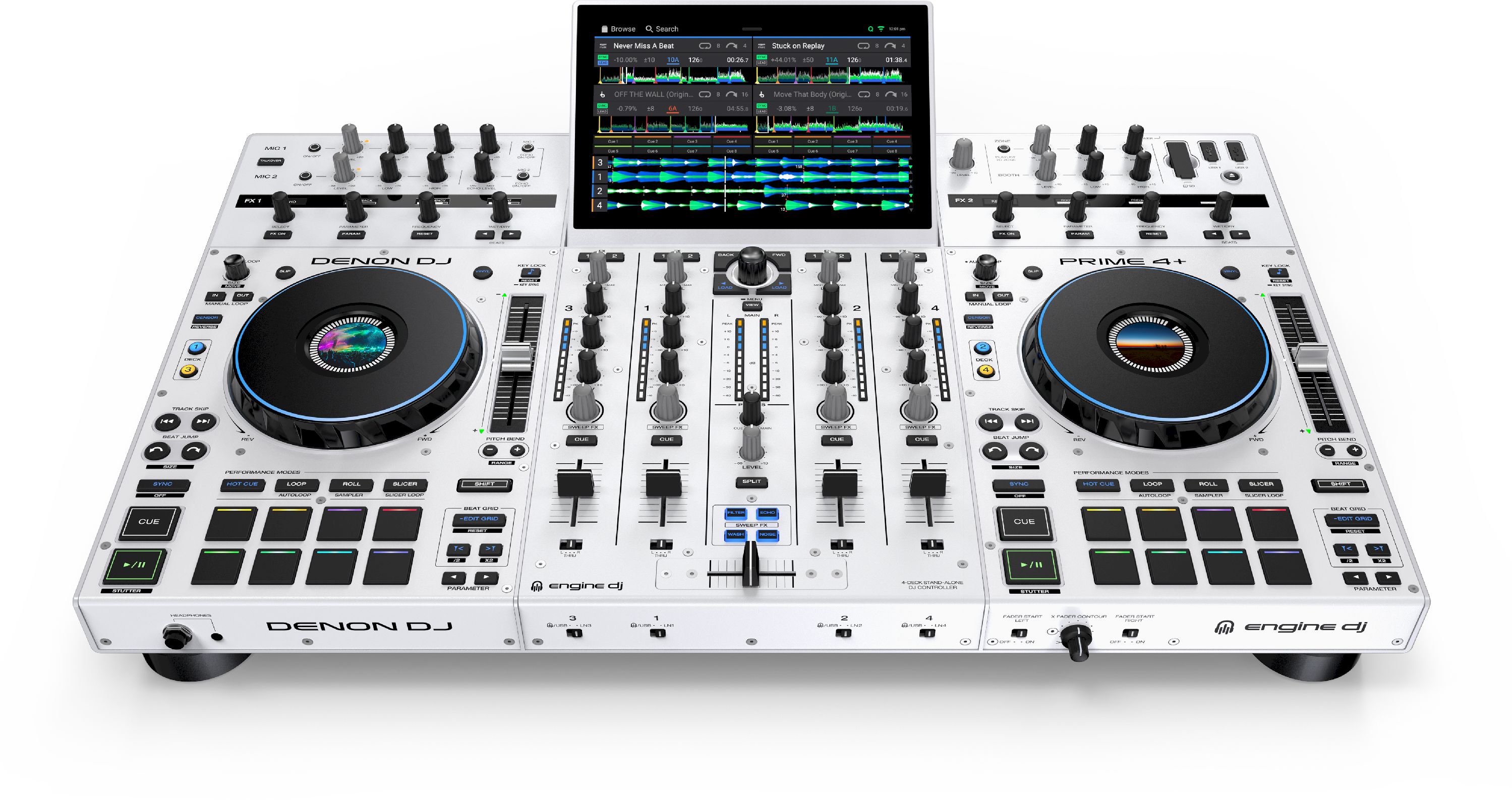 Denon DJ Prime 4+ White