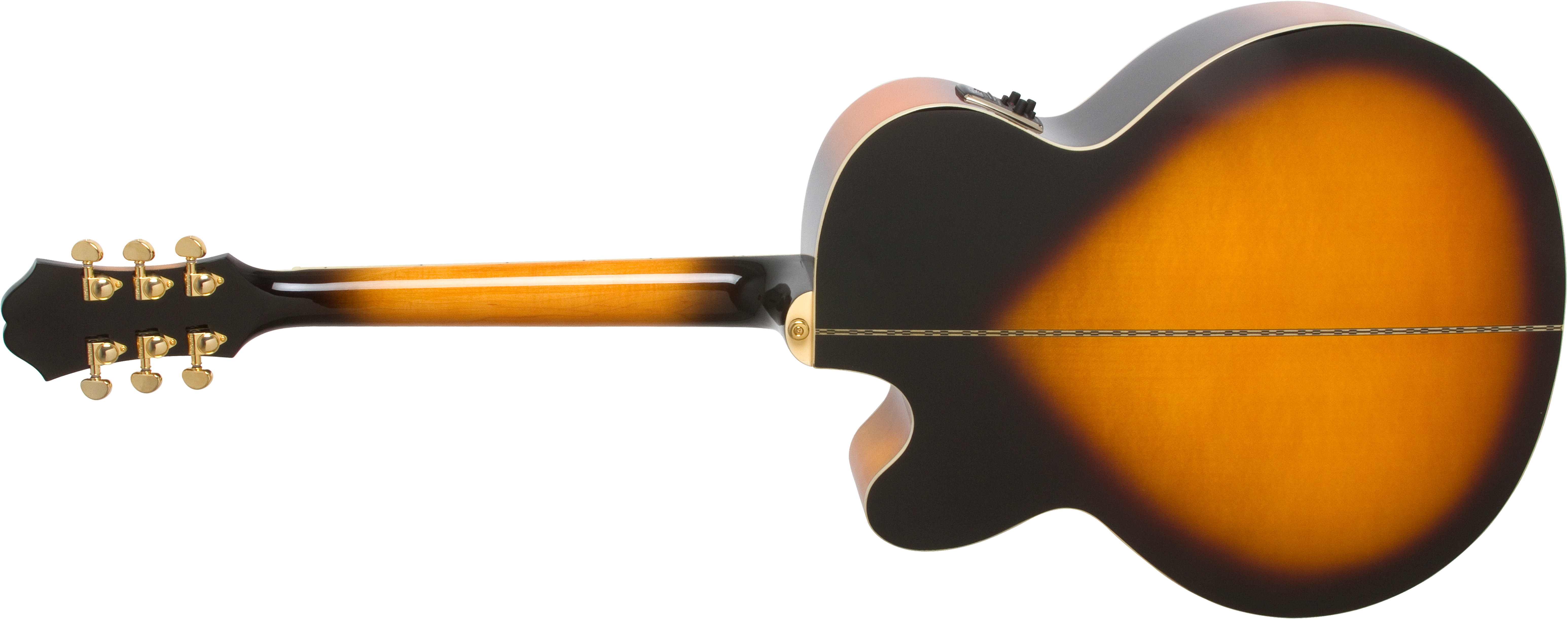 Epiphone J-200 EC Studio Vintage Sunburst – Bild 2