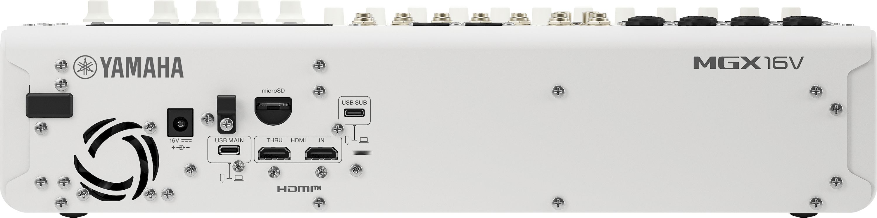 Yamaha MGX16V, weiß – Bild 5