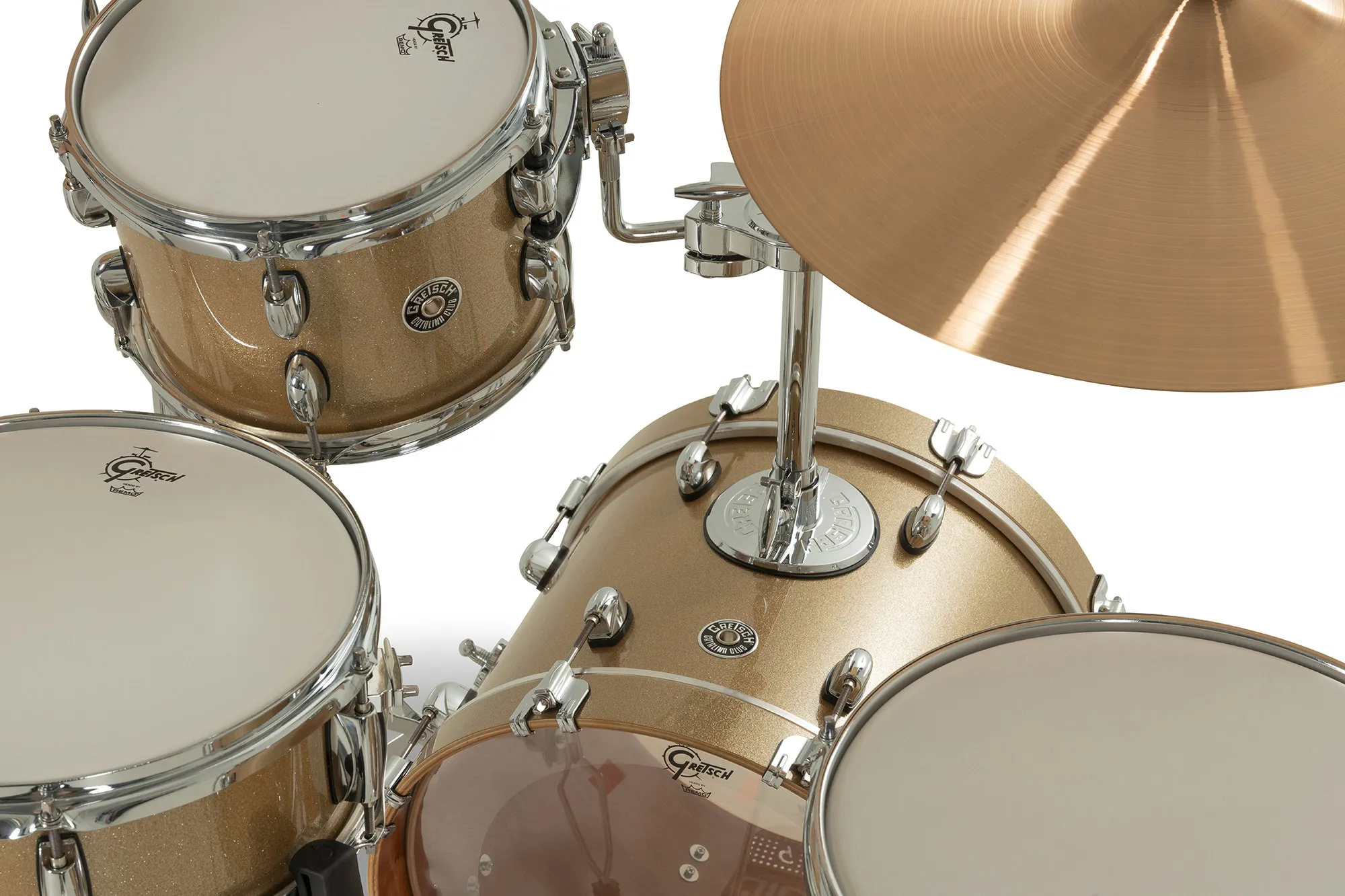Gretsch GR814.012 Catalina Club Shell Pack - Sahara Sparkle (10"/13"/16"/13"x5") – Bild 10