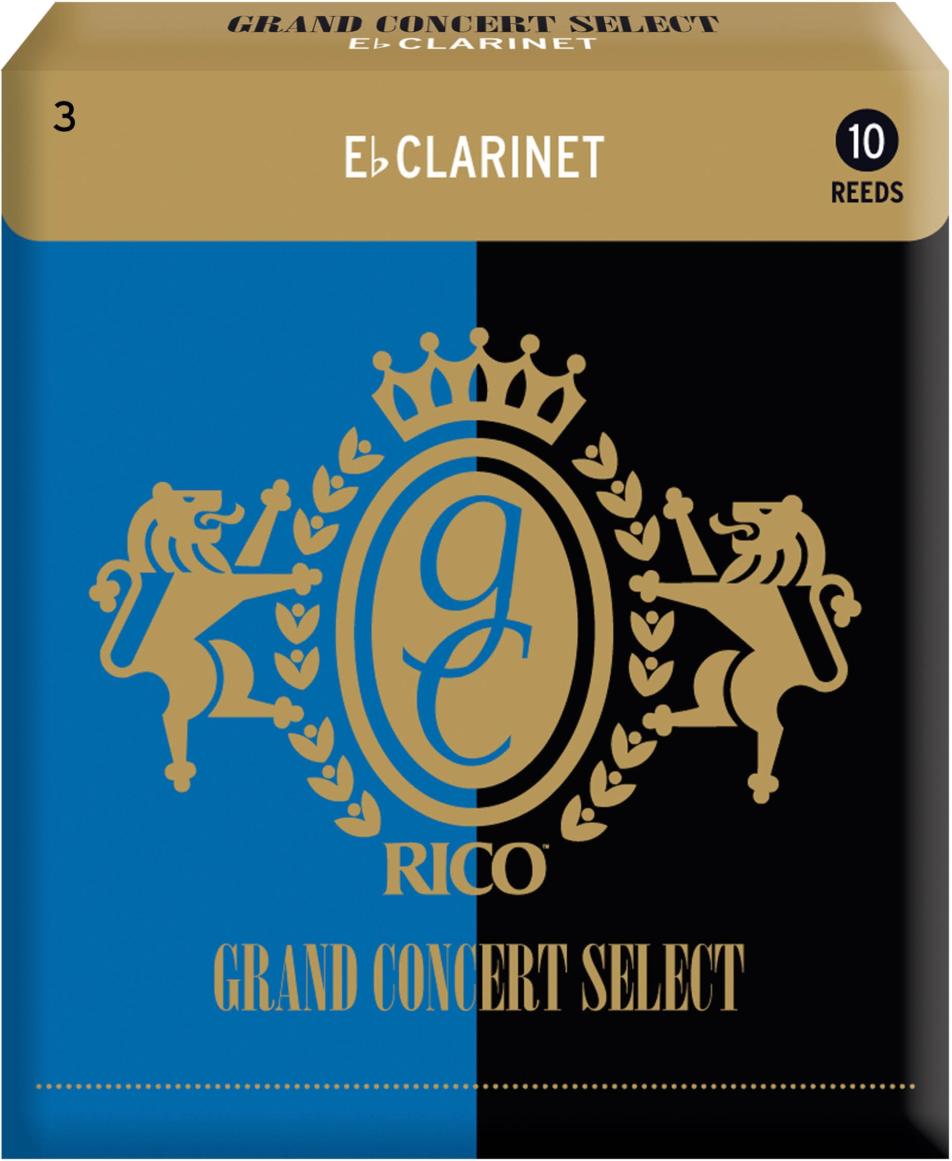 Rico Grand Concert Select Eb-Klarinette 3 10er  Box RGC10ECL300