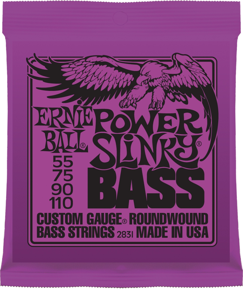 Ernie Ball Bass Power Slinky 055-110 EB 2831 Ernie Ball Bass Power Slinky 055-110 EB 2831