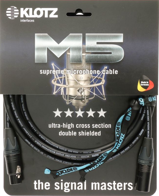 Klotz M5FM03 Micro cable 3m