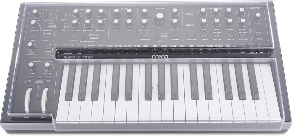 Decksaver Moog Messenger Staubschutzabdeckung – Bild 2