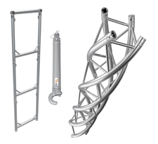 Abbildung von Traversen-Sonderstücke