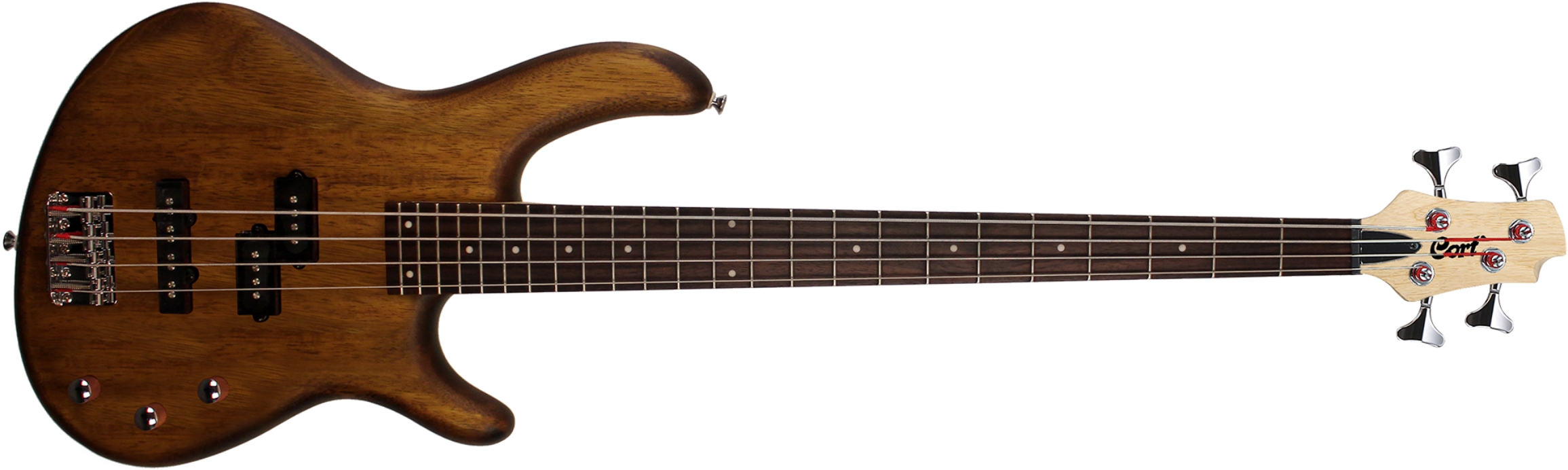 Cort Action PJ Open Pore Walnut Bass