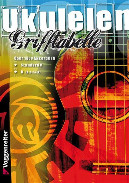 Voggenreiter ukulele fingering chart Voggenreiter ukulele fingering chart