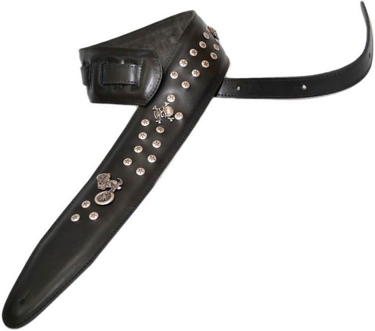 Bourbon Strap Guitar Motorcycle Black
