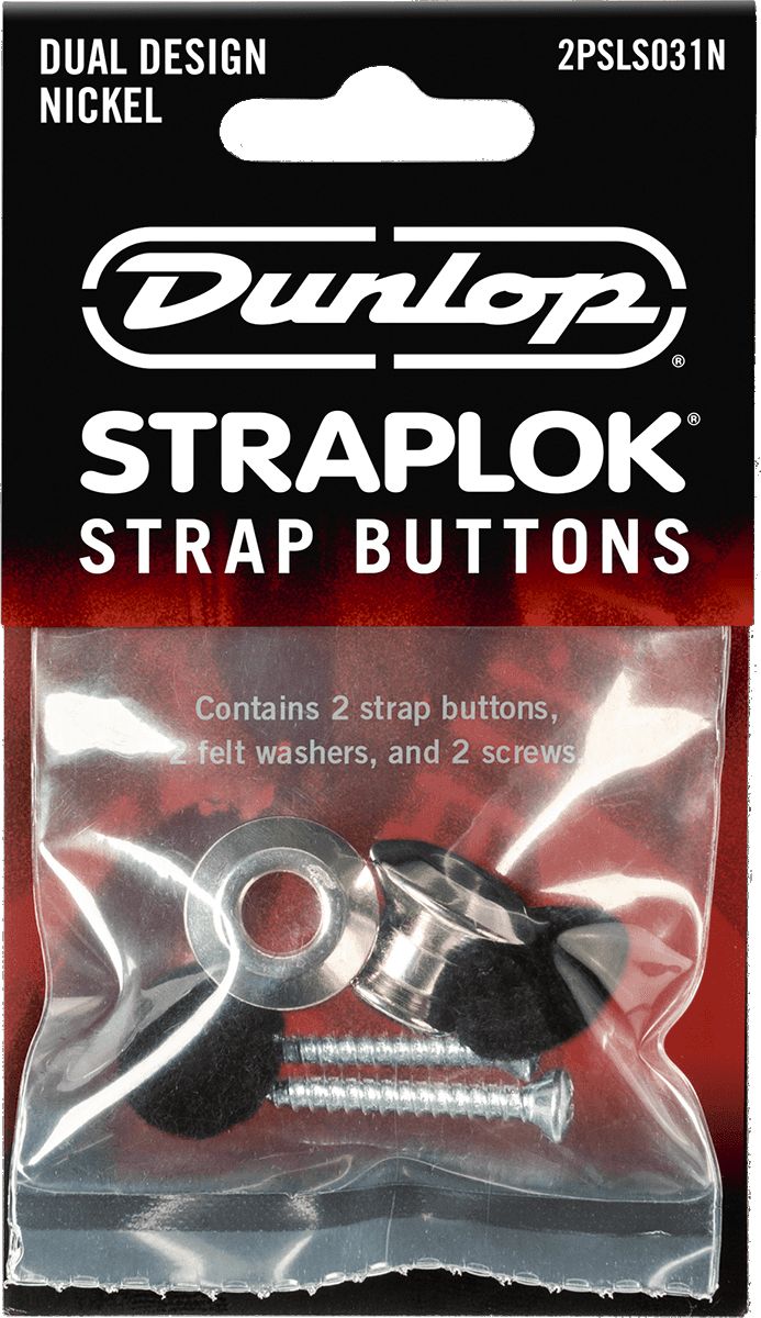 Dunlop StrapLok Dual Design Nickel 2PSLS031N Set – Bild 2