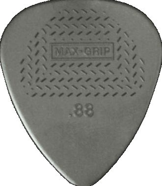 Dunlop Max-Grip Picks 0.88 mm grey 449P088 Pack of 12 – Bild 3