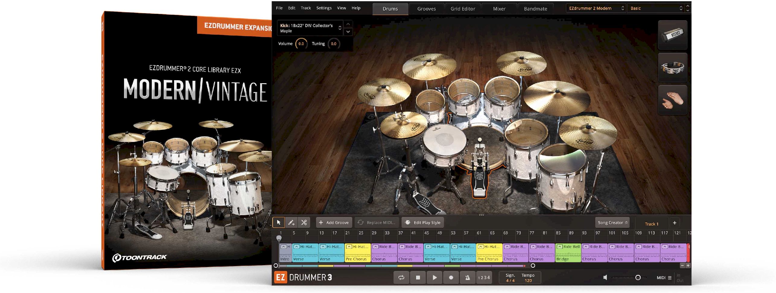 Toontrack EZ Drummer 2 Core Library EZX – Bild 2