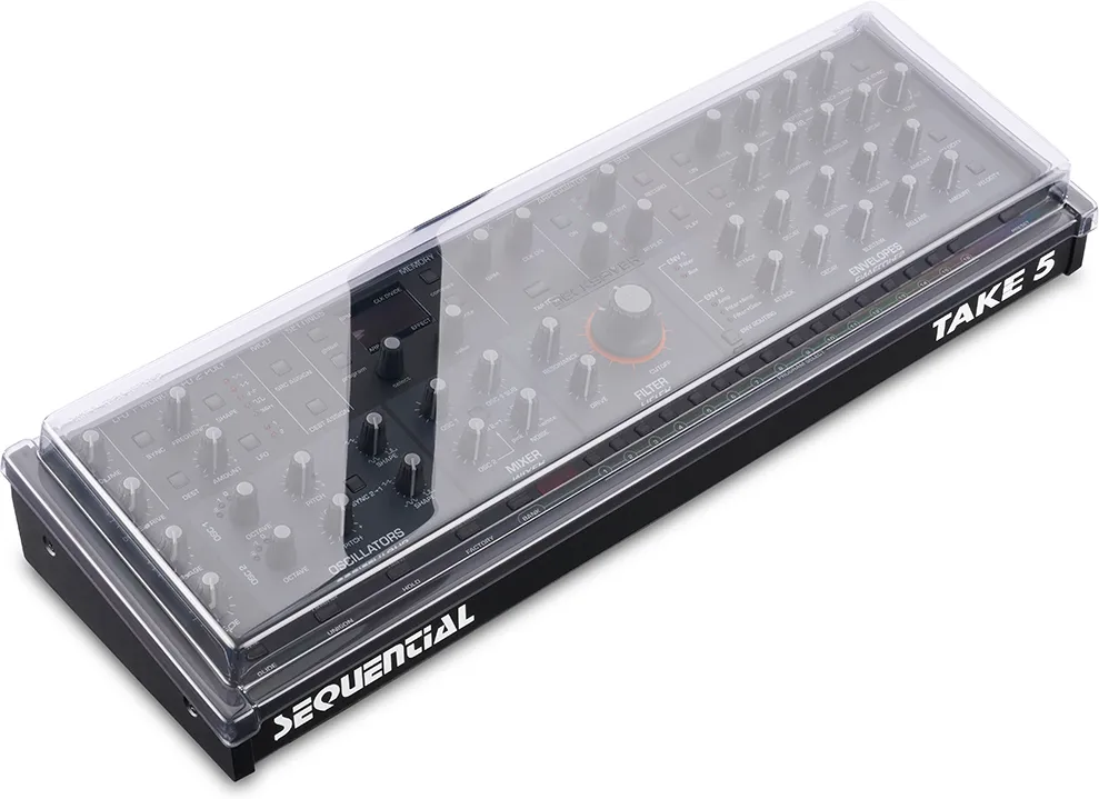 Decksaver Sequential Take 5 & Oberheim Teo-5 Desktop Staubschutzabdeckung – Bild 2