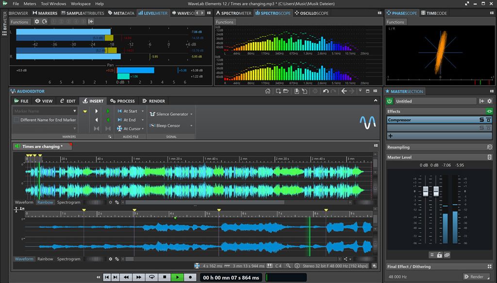 Steinberg Wavelab Elements 12 EDU (Download-Lizenz)