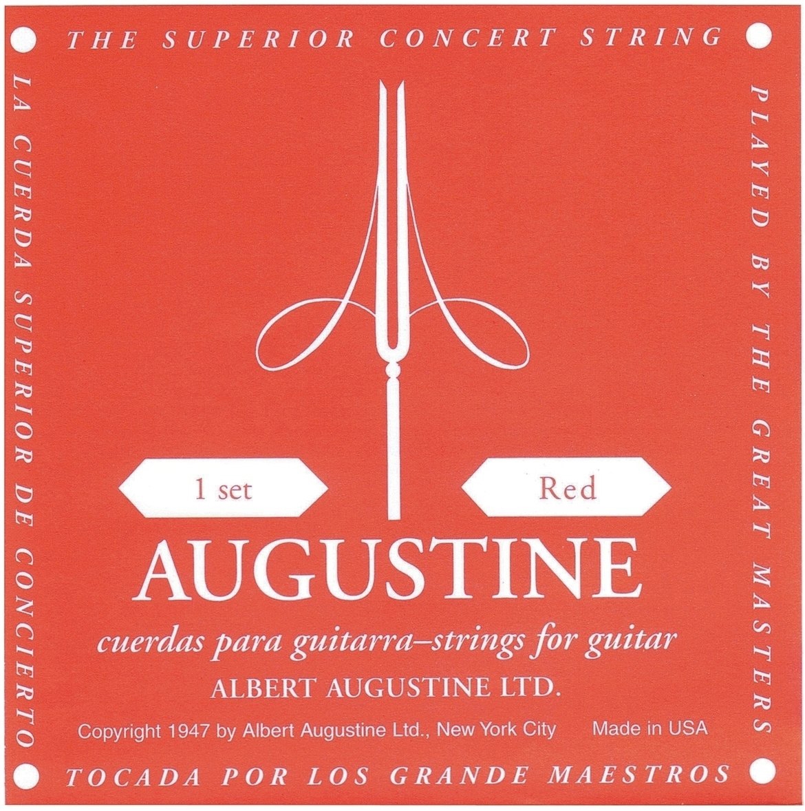 Augustine 3G red single string