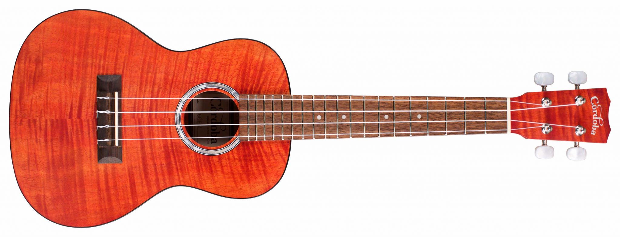 Cordoba 15 CFM Konzert Ukulele Rose Red