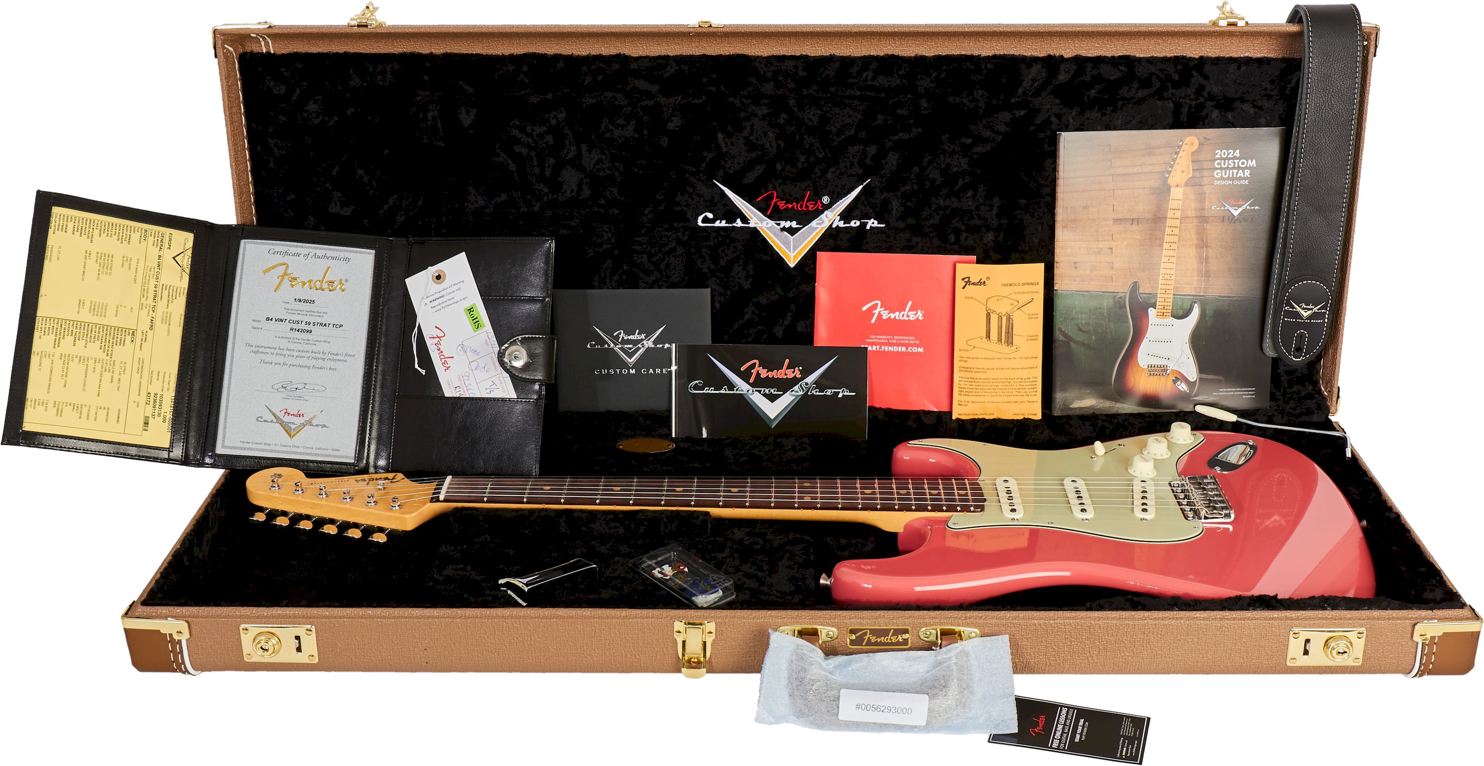 Fender Custom Shop 1959 Stratocaster NOS Fiesta Red