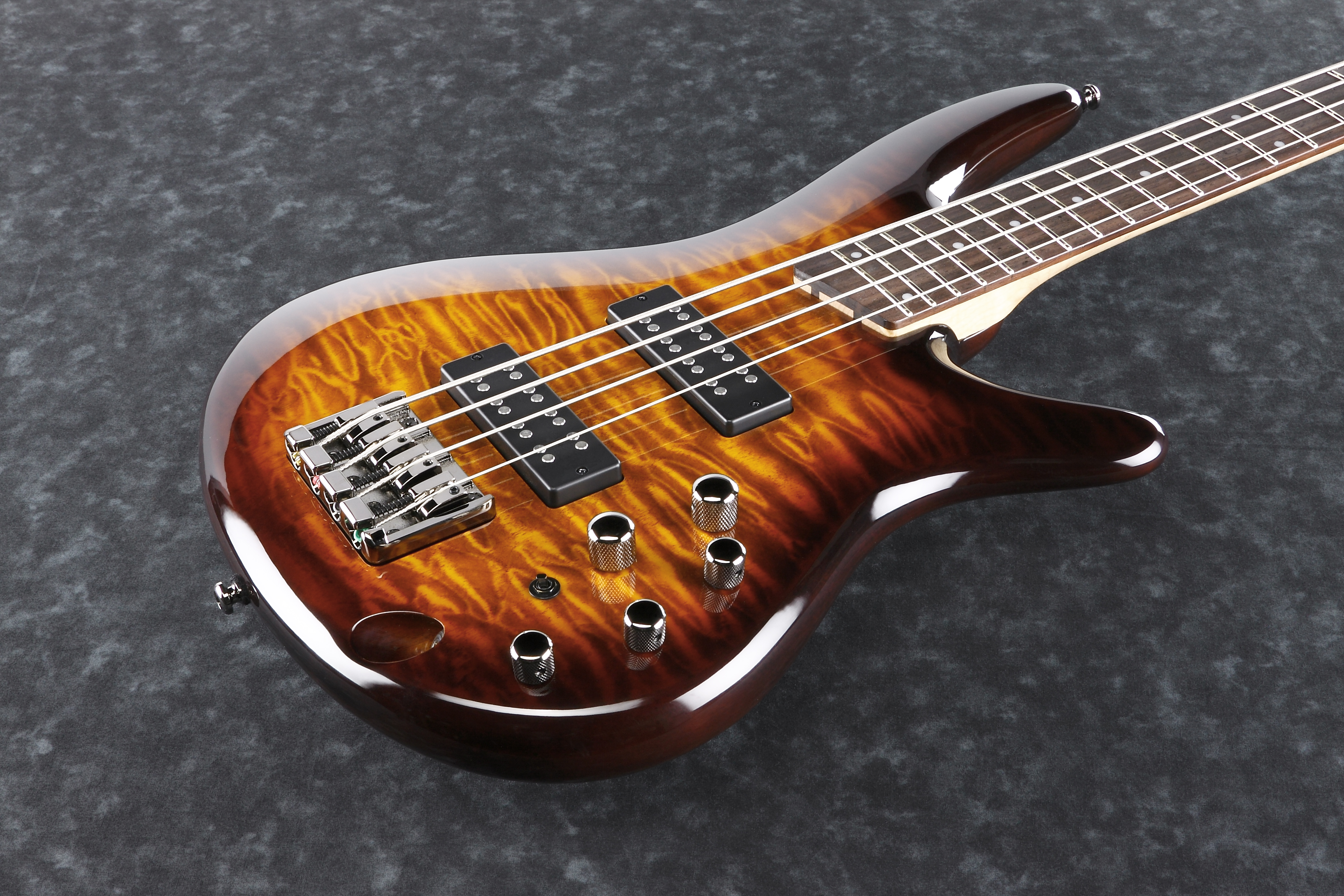 Ibanez SR 400E QM Dragon Eye Burst – Bild 4