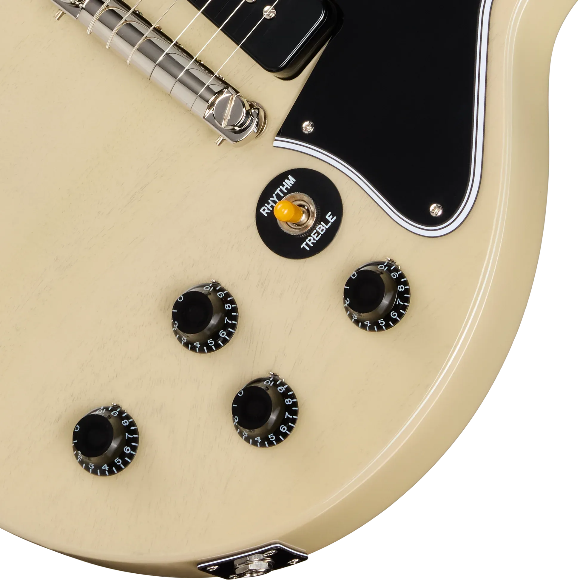 Epiphone 1960 Les Paul Special Double Cut Reissue TV White IGC – Bild 6