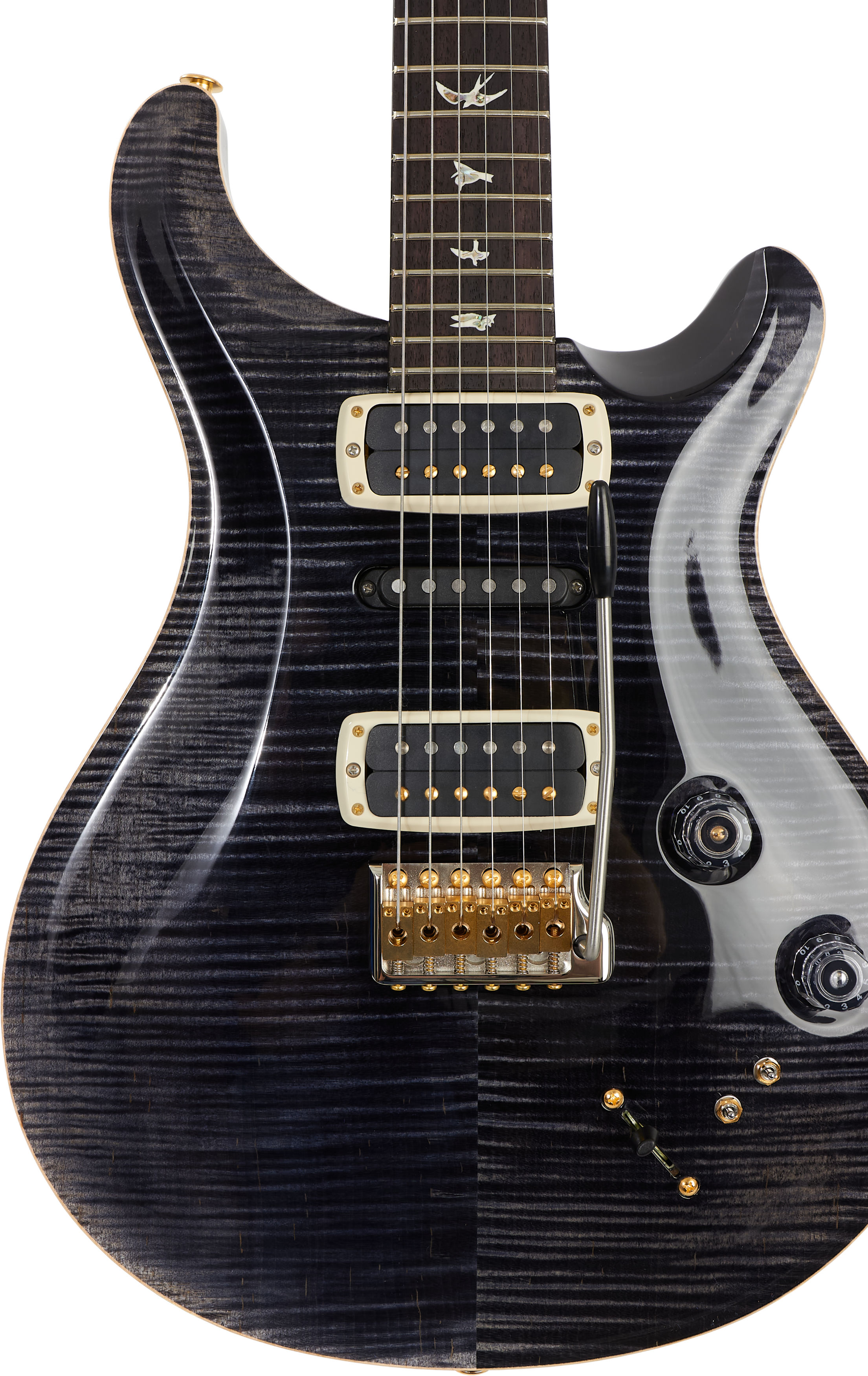 PRS Modern Eagle V Gray Black 10 Top