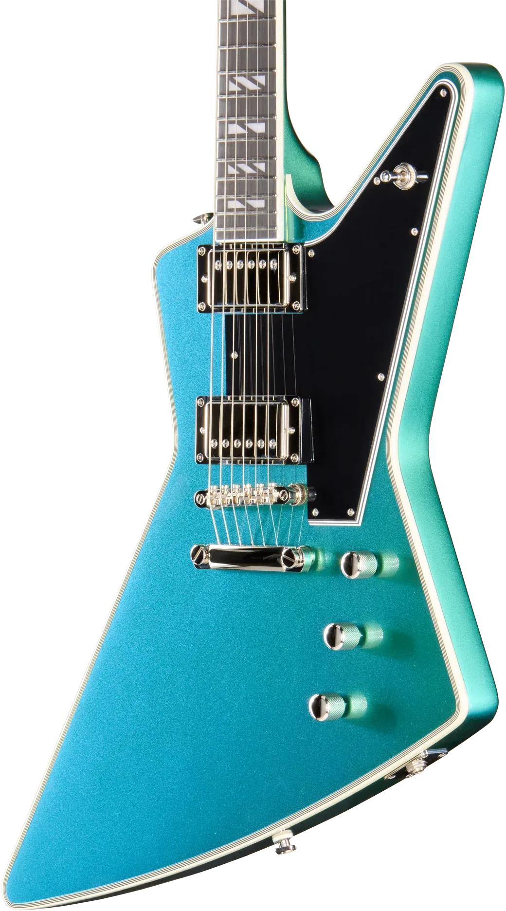 Epiphone Explorer Custom Futura Dragonfly Shift – Bild 7